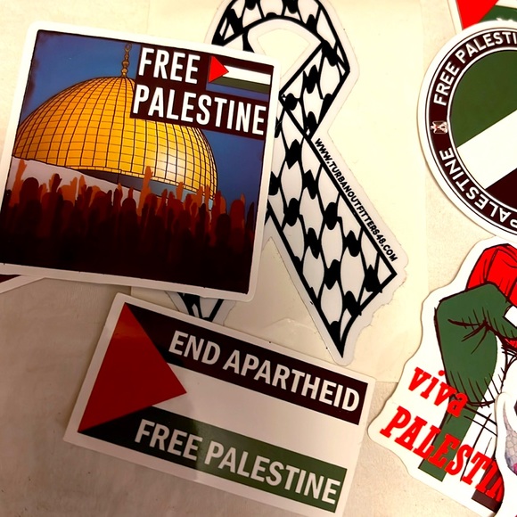PALESTINIAN ♥️♥️ 5/25$ New keffiya bumper sticker and more♥️Price per one - Picture 2 of 3